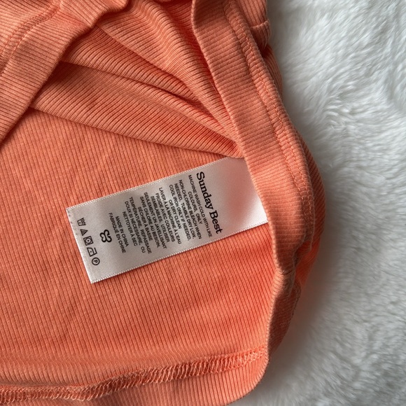 SUNDAY BEST Ribbed Crop - Picture 3 of 5